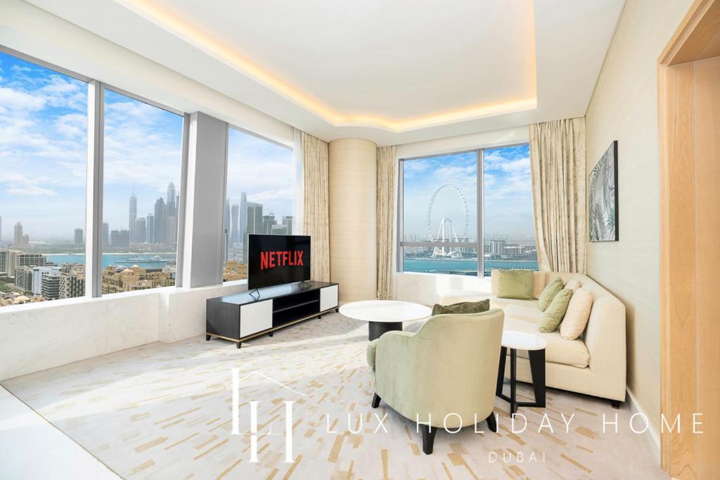 Lux Iconic Views At The Palm Tower Suite 2 Dubai Dış mekan fotoğraf