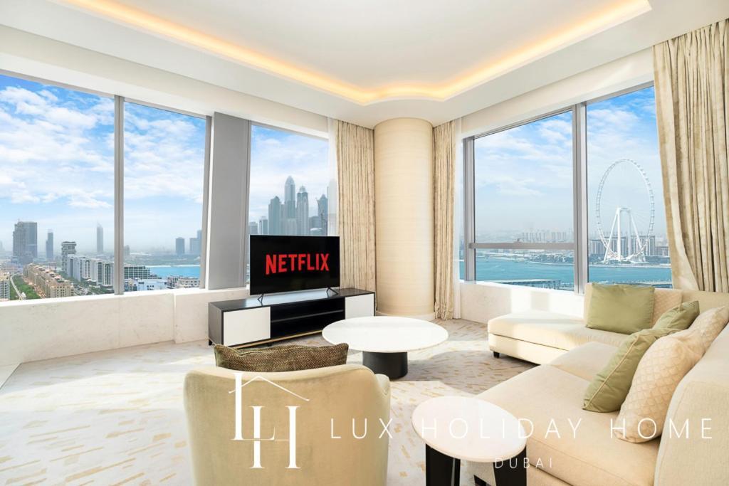 Lux Iconic Views At The Palm Tower Suite 2 Dubai Dış mekan fotoğraf
