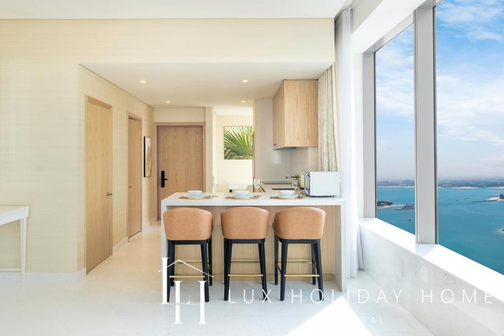 Lux Iconic Views At The Palm Tower Suite 2 Dubai Dış mekan fotoğraf